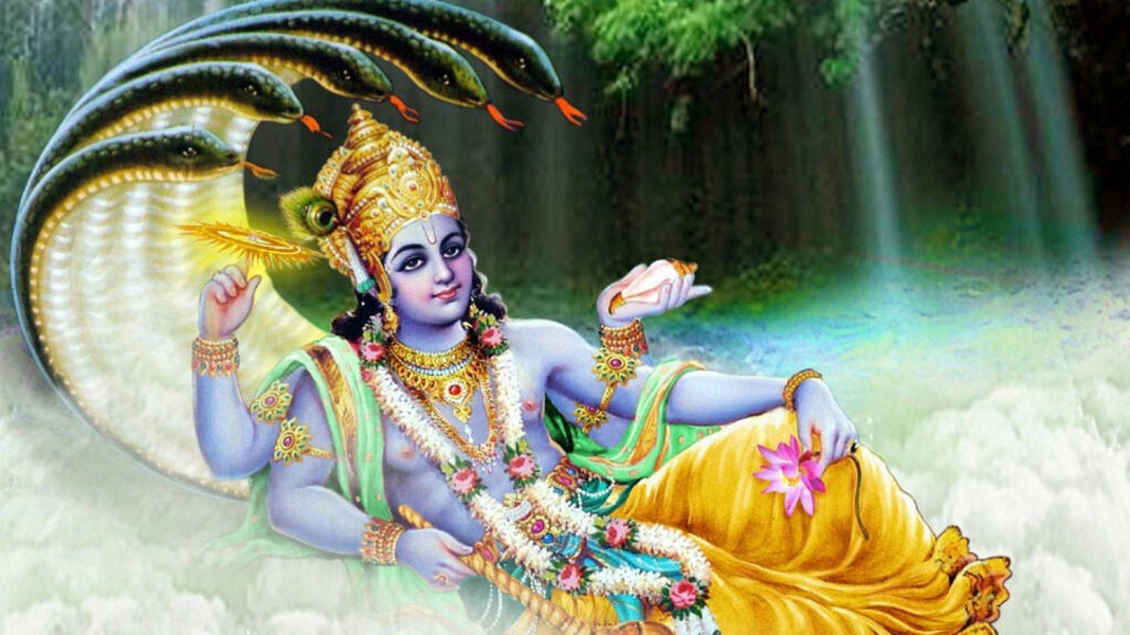 lord vishnu surrounded by clouds x6jtjldt4pcakye9