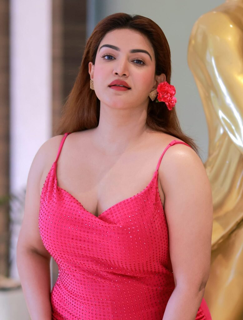 honey rose glamour photos