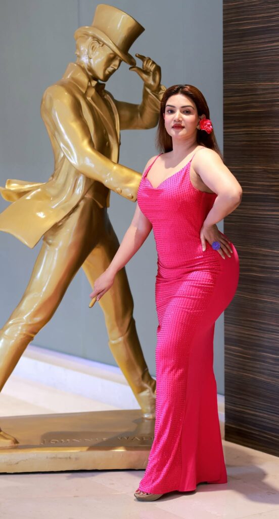 honey rose glamour photos