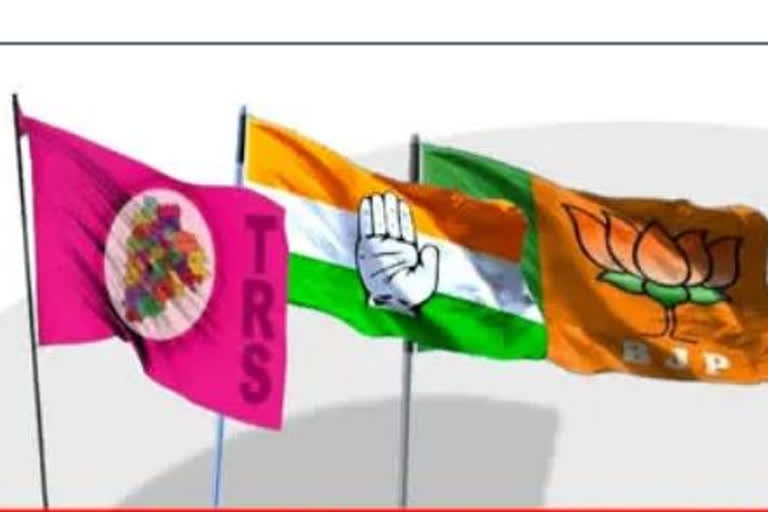 Telangana 4 Way Political Fight
